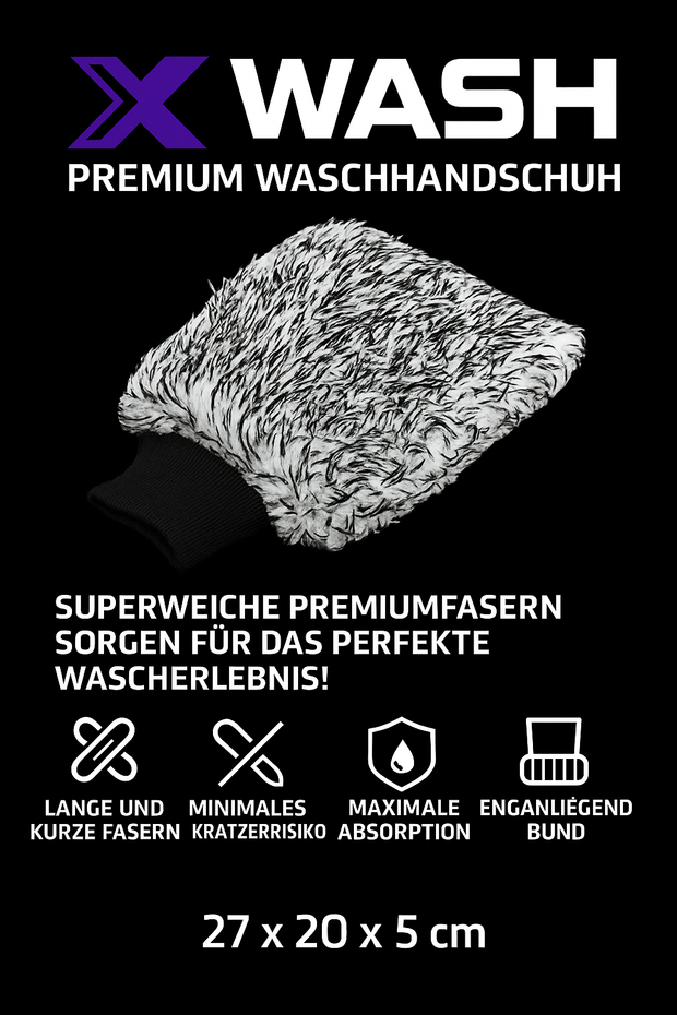 X WASH - Waschhandschuh (