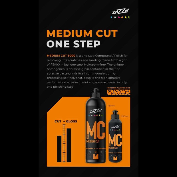 Medium Cut - MC 3000 - Polishing Paste